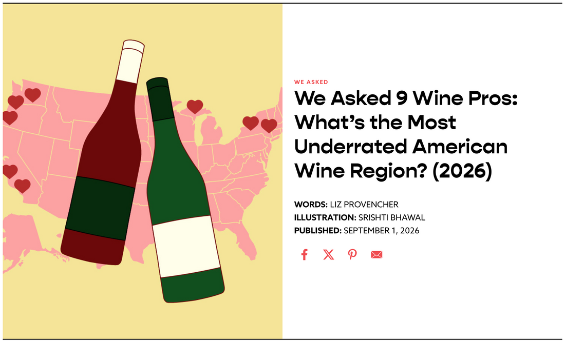 VinePair: We Asked 9 Wine Pros: What’s the Most Underrated American Wine Region?